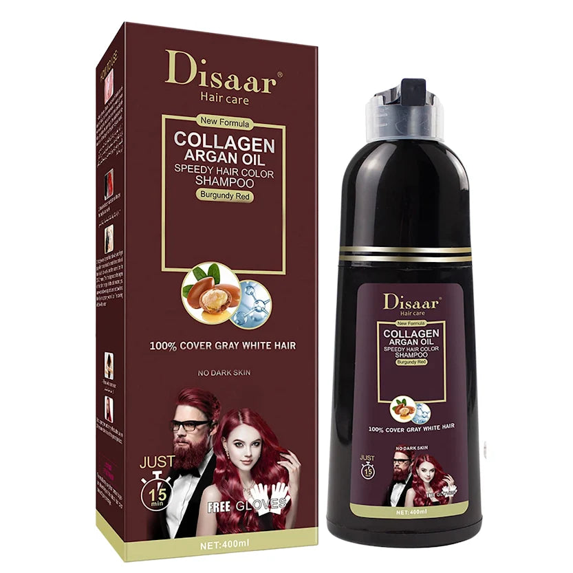 Shampoo 3 en 1 con Colágeno y Aceite de Argán