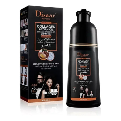 Shampoo 3 en 1 con Colágeno y Aceite de Argán