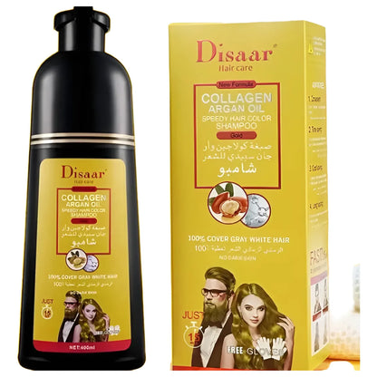 Shampoo 3 en 1 con Colágeno y Aceite de Argán