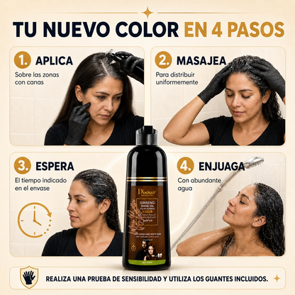 Shampoo 3 en 1 con Colágeno y Aceite de Argán
