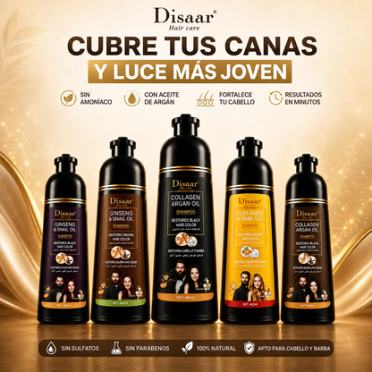 Shampoo 3 en 1 con Colágeno y Aceite de Argán
